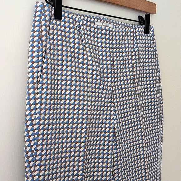 Boden Womens 4 Dress Pants Trousers Blue Brown Casual Contemporary Office Preppy - Picture 4 of 8
